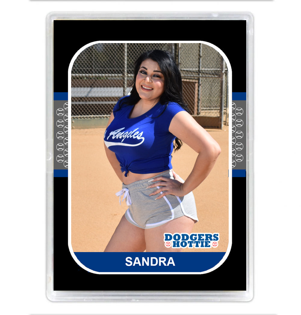 Dodgers Hottie Sandra Baseball Card w/ Holder – DIE HARD MERCH