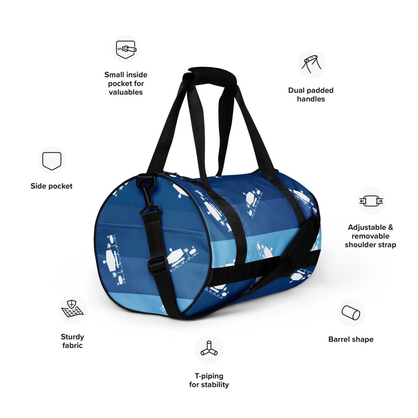 Pavilion All-over print gym bag