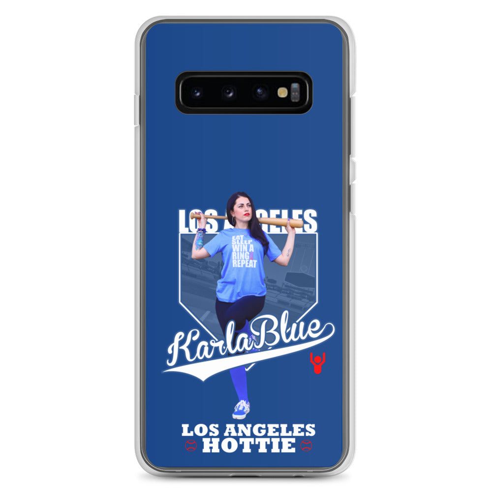 Dodgers Hottie Karla Blue Samsung Case
