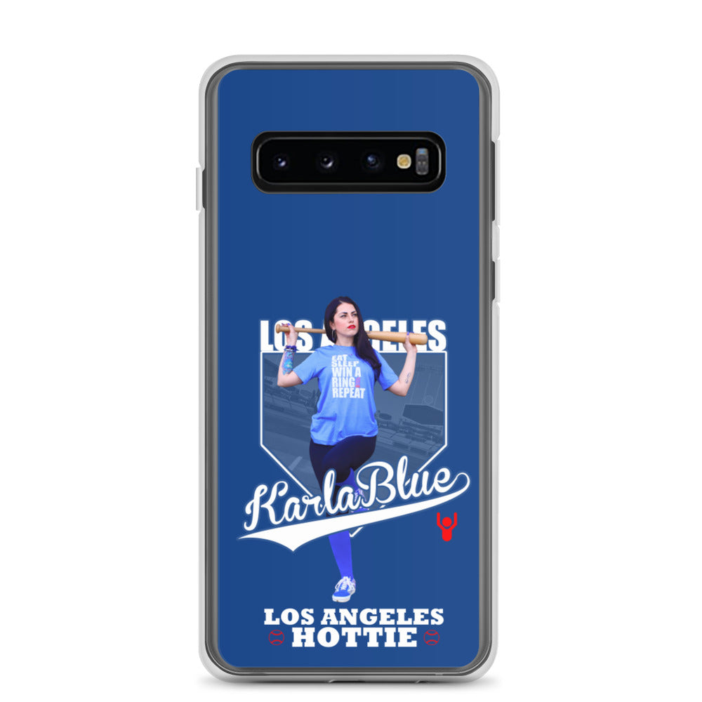 Dodgers Hottie Karla Blue Samsung Case