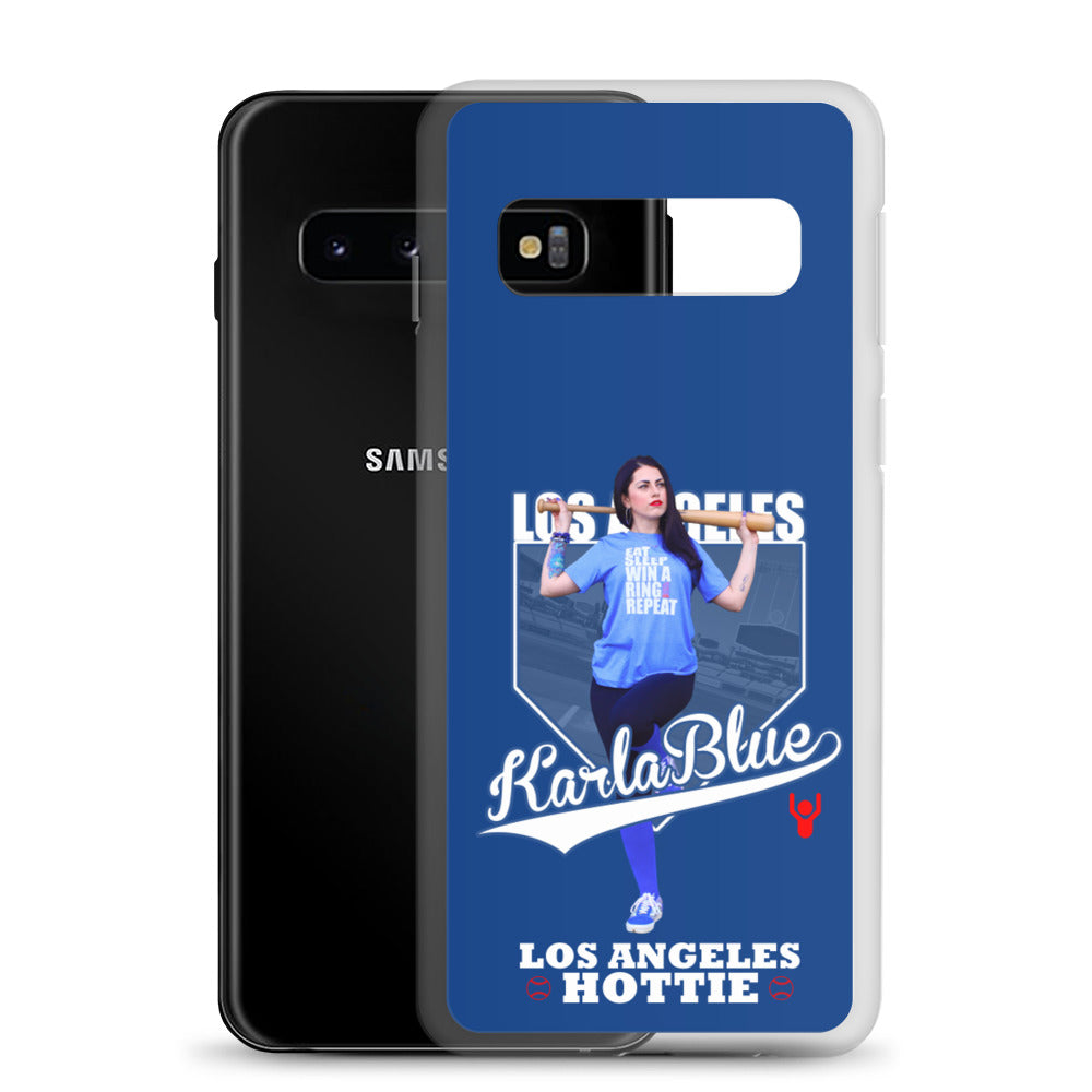 Dodgers Hottie Karla Blue Samsung Case