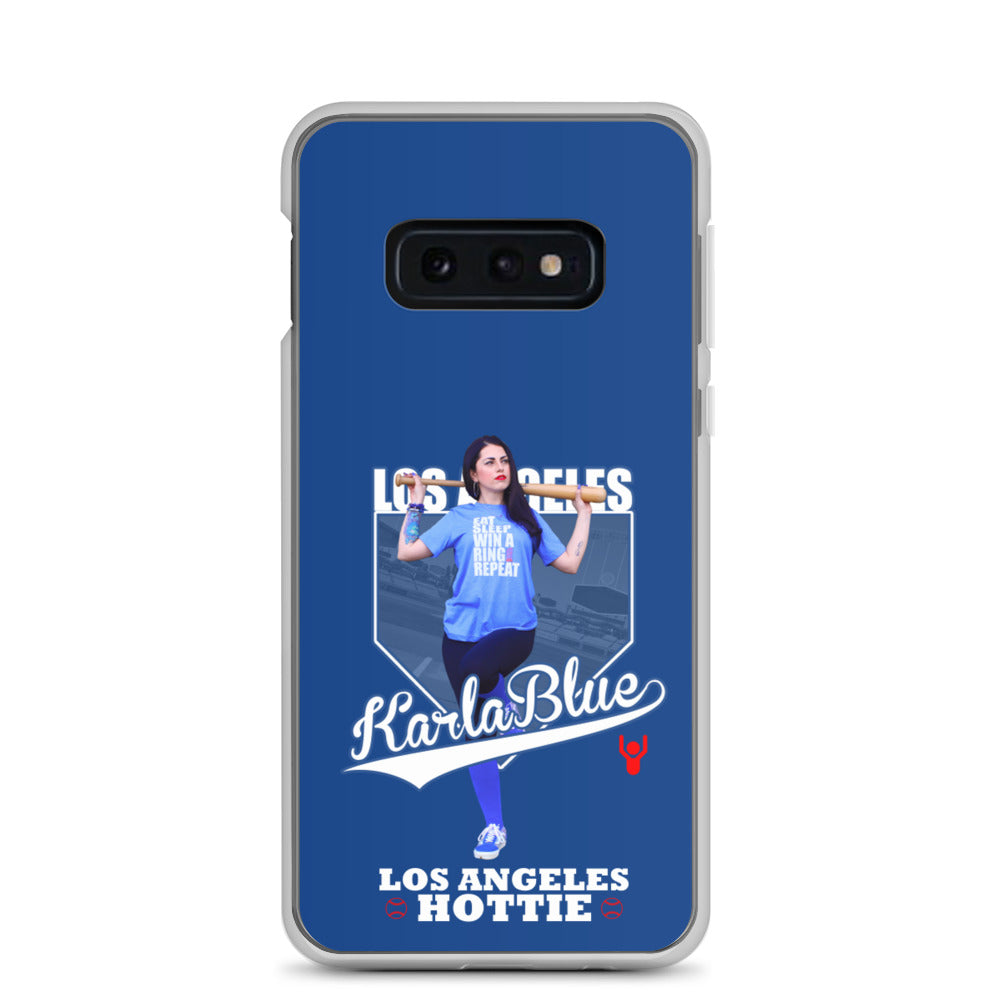 Dodgers Hottie Karla Blue Samsung Case