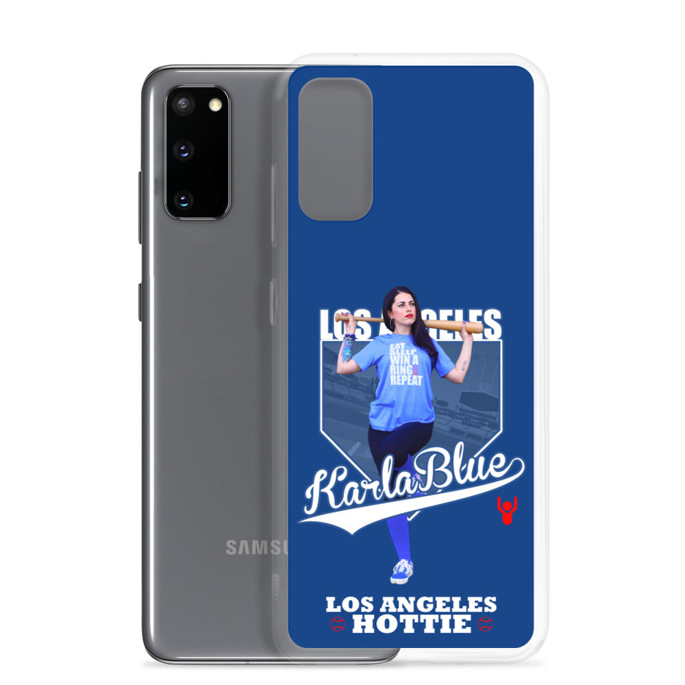 Dodgers Hottie Karla Blue Samsung Case