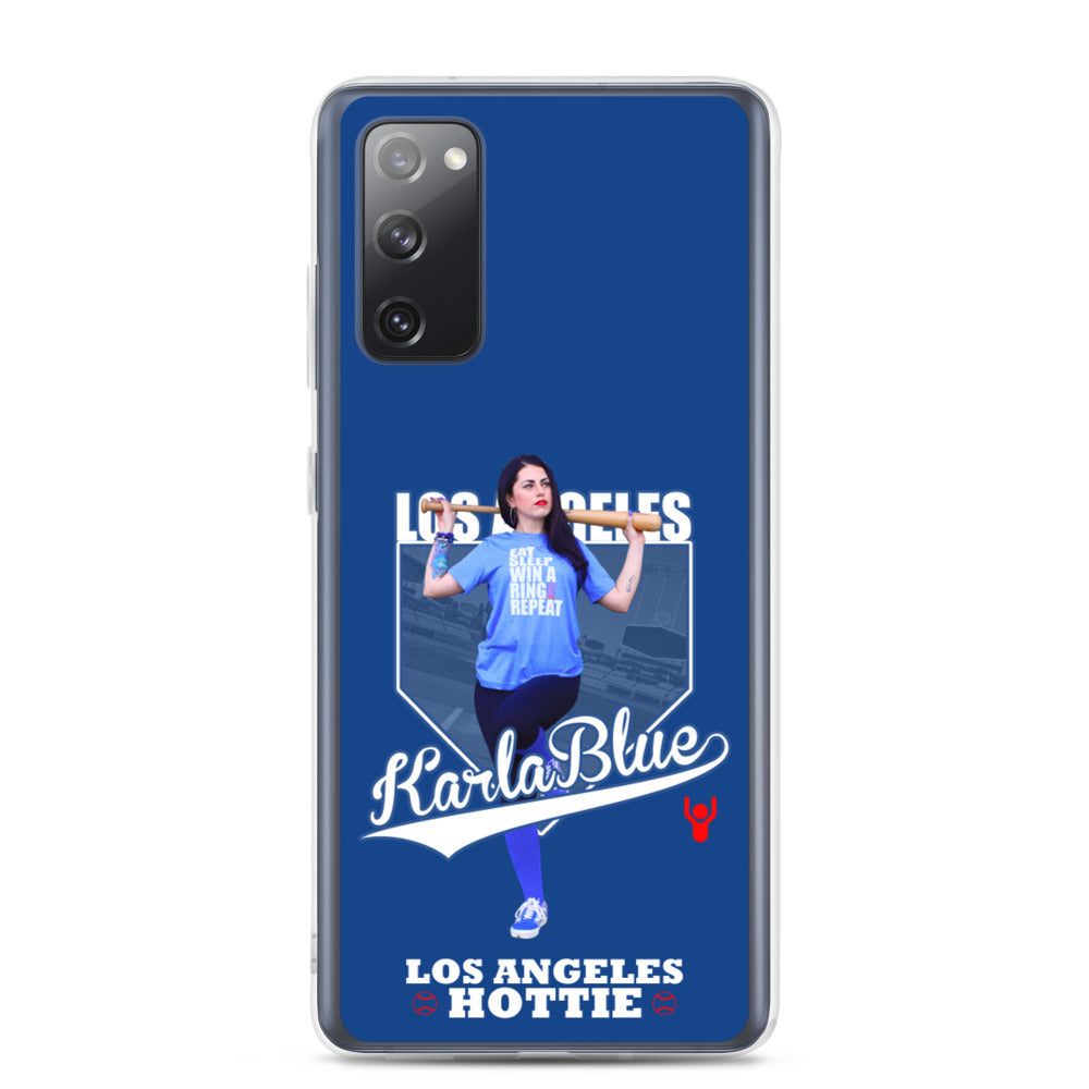 Dodgers Hottie Karla Blue Samsung Case