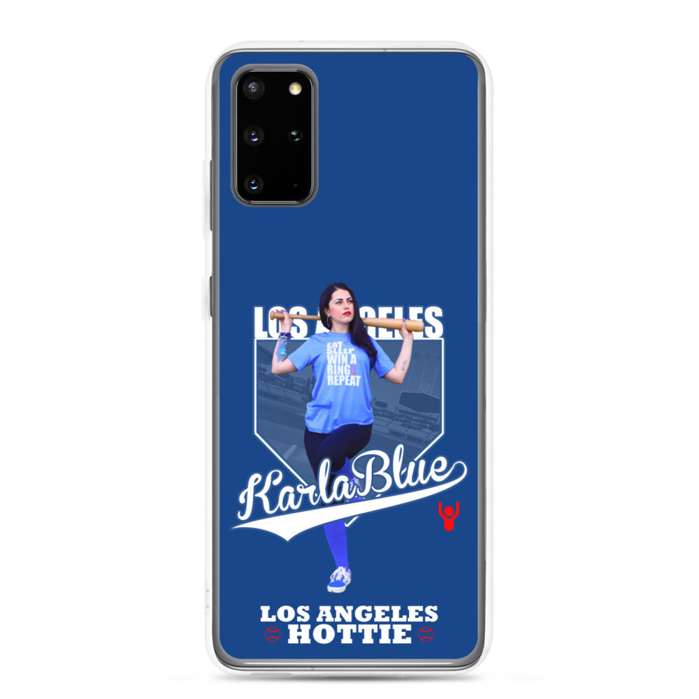 Dodgers Hottie Karla Blue Samsung Case