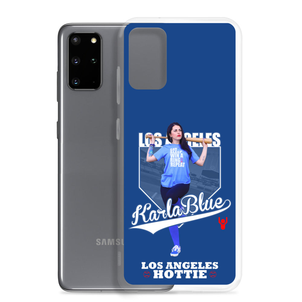 Dodgers Hottie Karla Blue Samsung Case