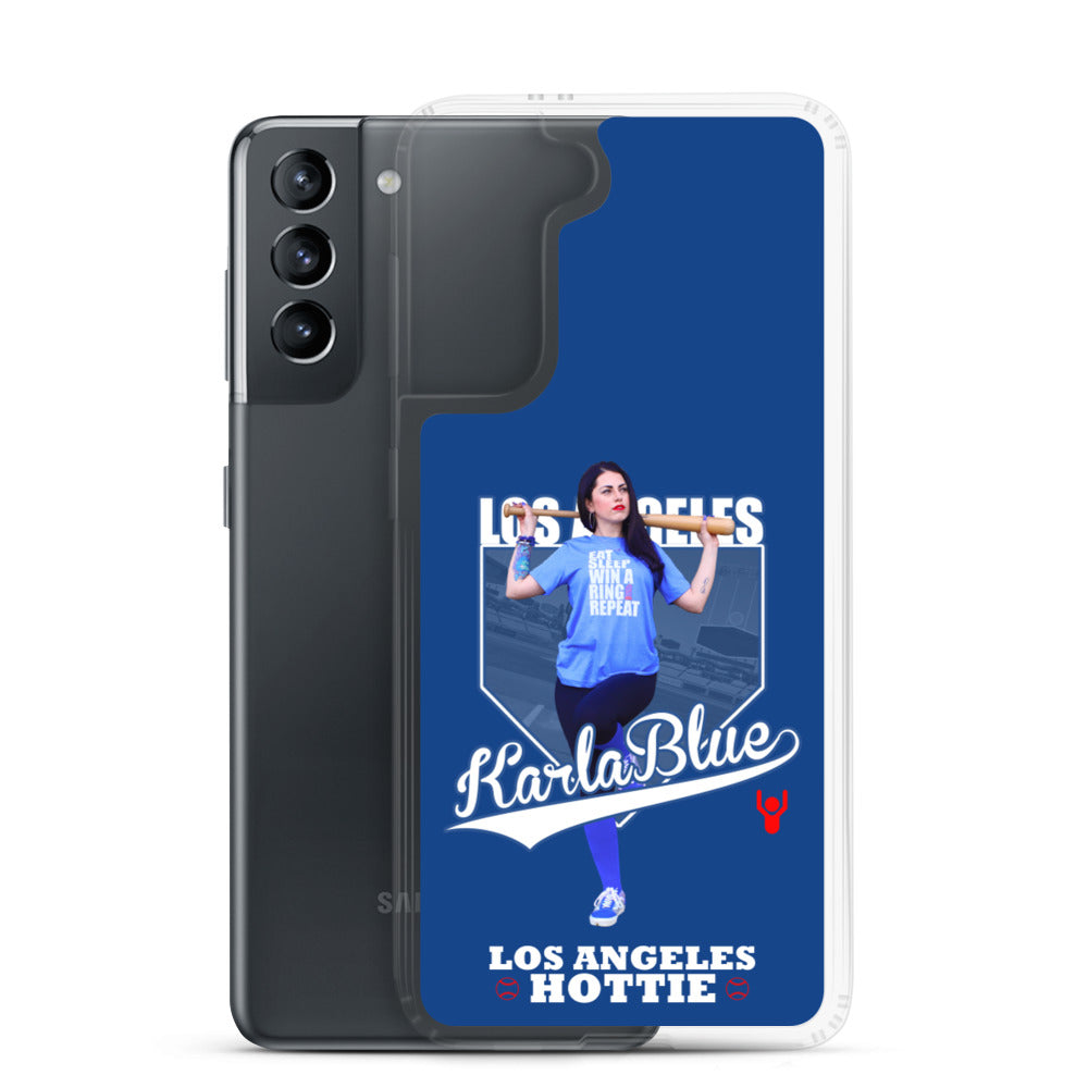 Dodgers Hottie Karla Blue Samsung Case