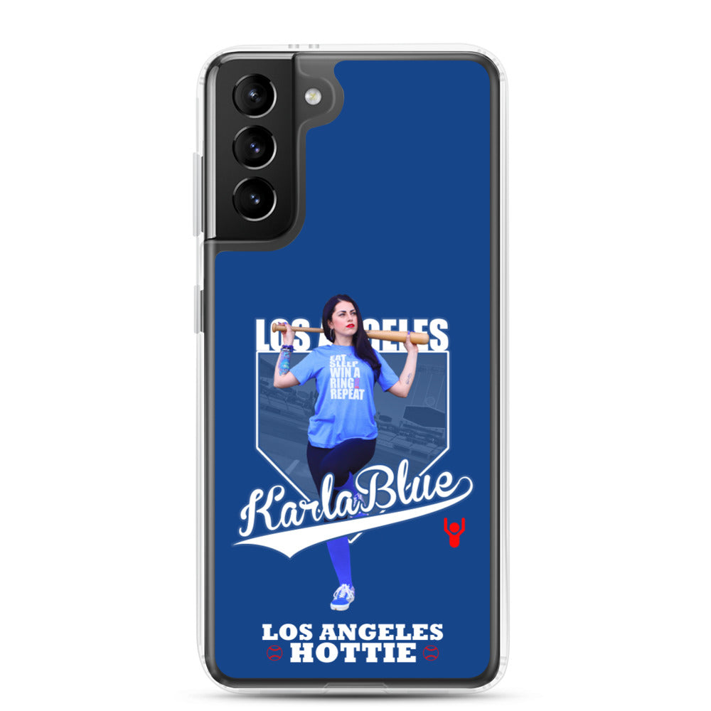 Dodgers Hottie Karla Blue Samsung Case