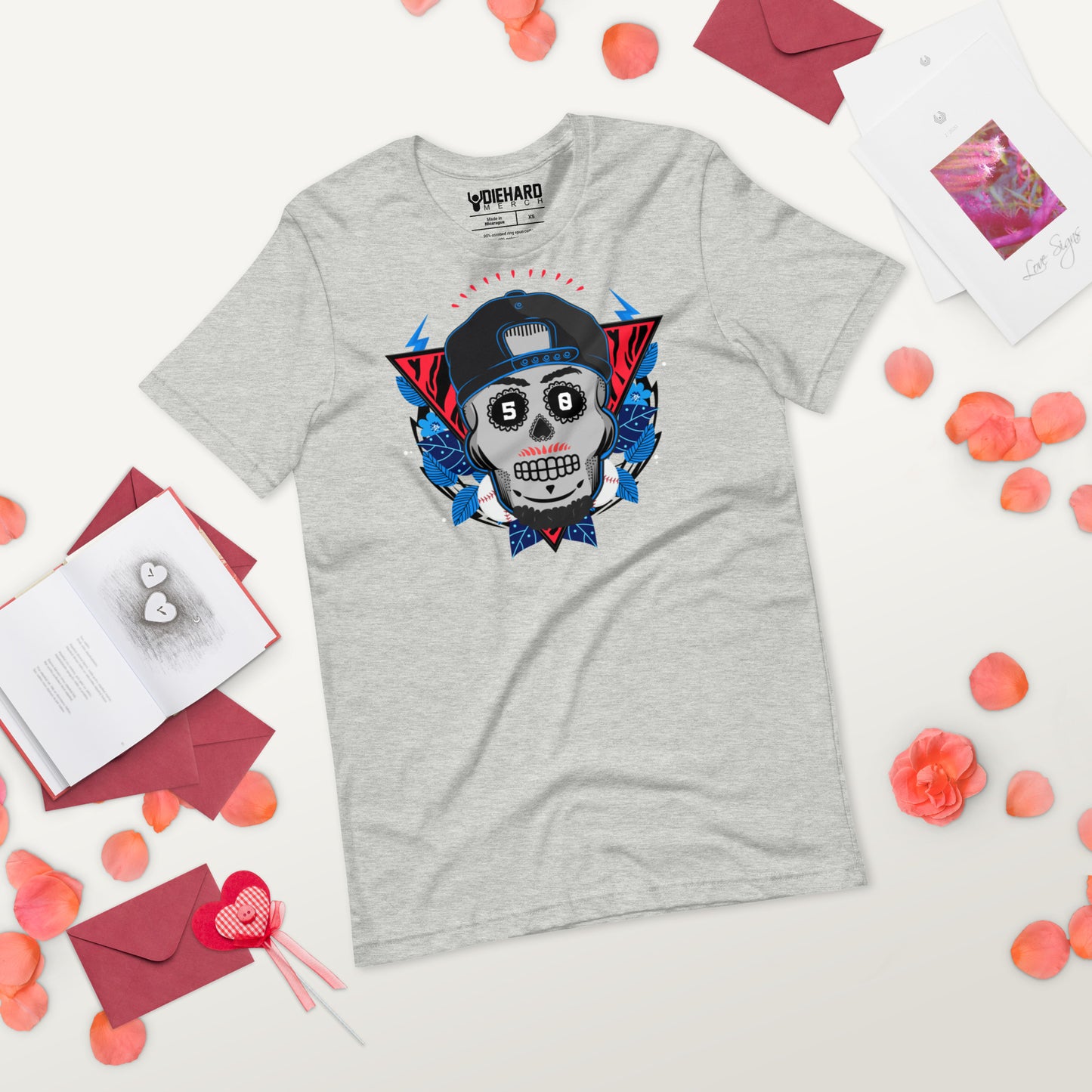 Los Angeles Mookie Sugar Skull Tee