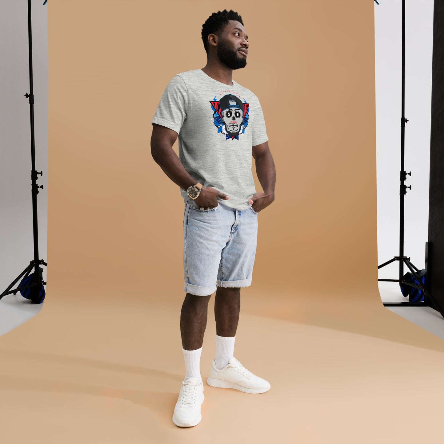 Los Angeles Mookie Sugar Skull Tee