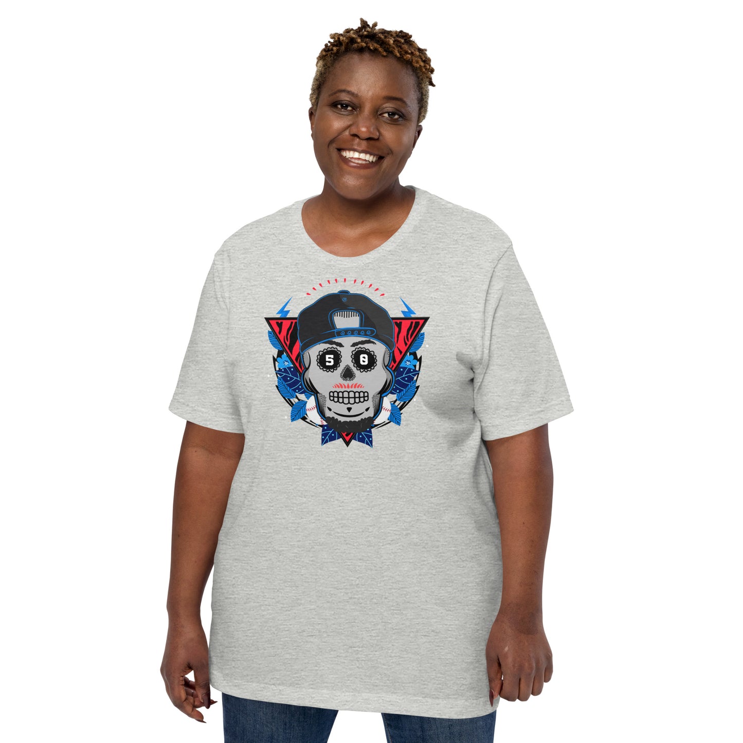 Los Angeles Mookie Sugar Skull Tee