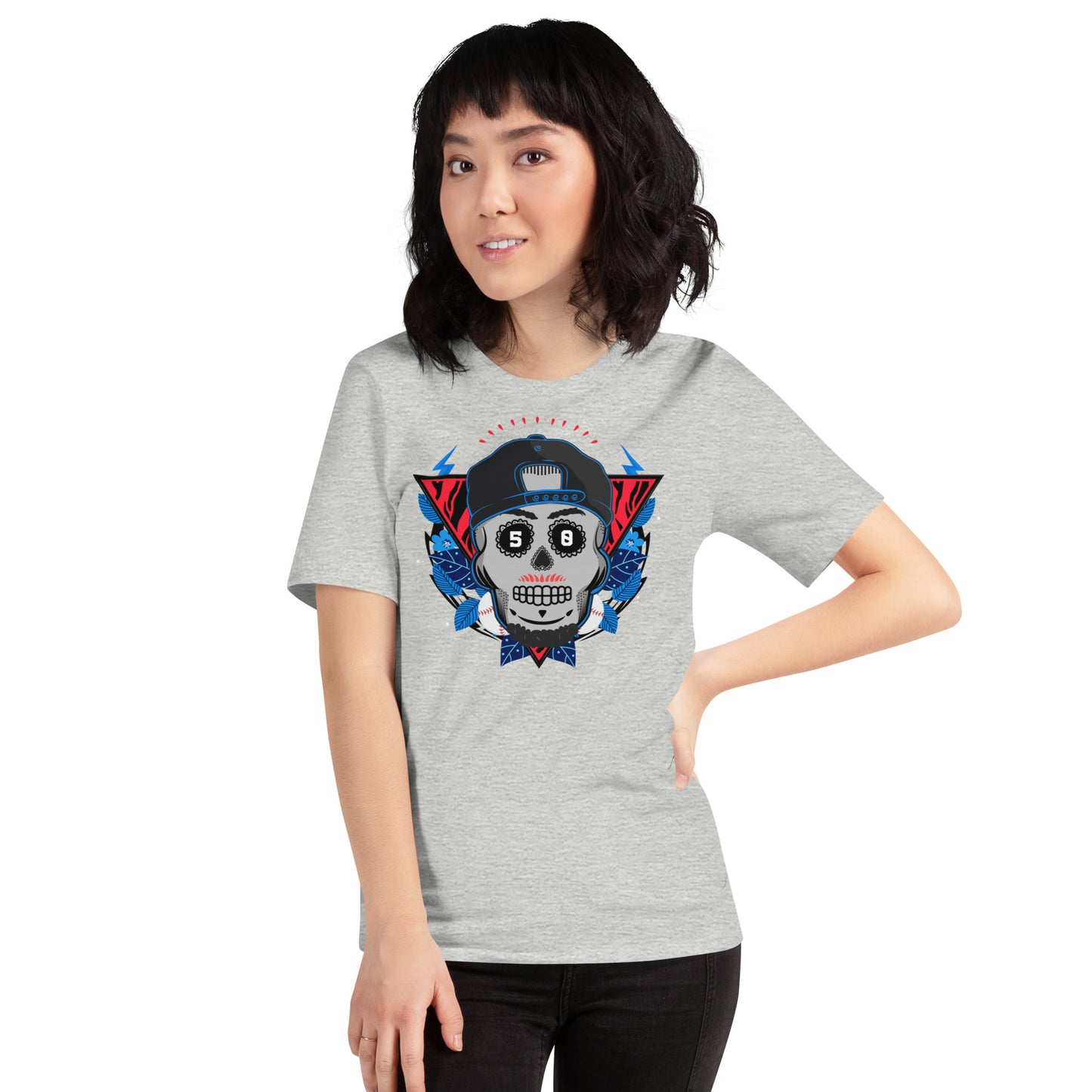 Los Angeles Mookie Sugar Skull Tee