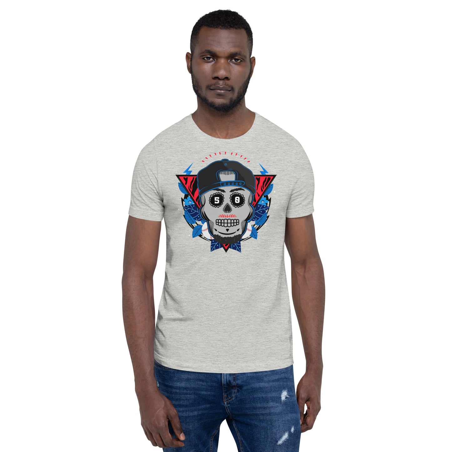 Los Angeles Mookie Sugar Skull Tee