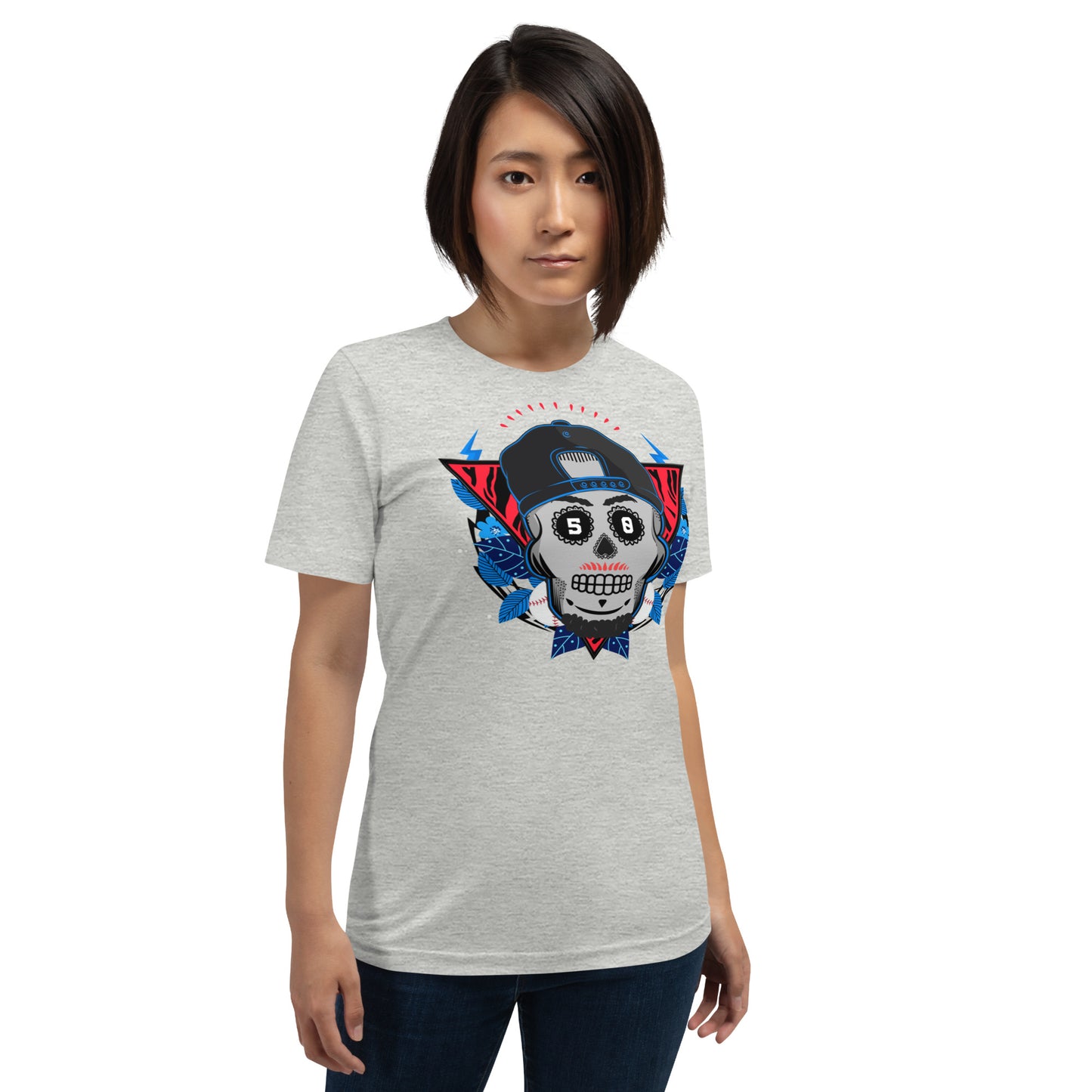 Los Angeles Mookie Sugar Skull Tee