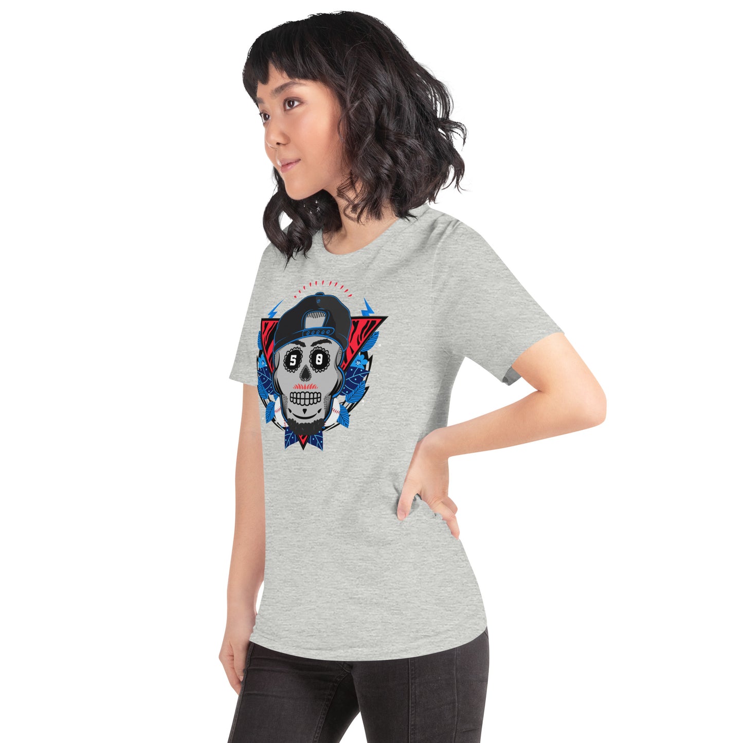 Los Angeles Mookie Sugar Skull Tee