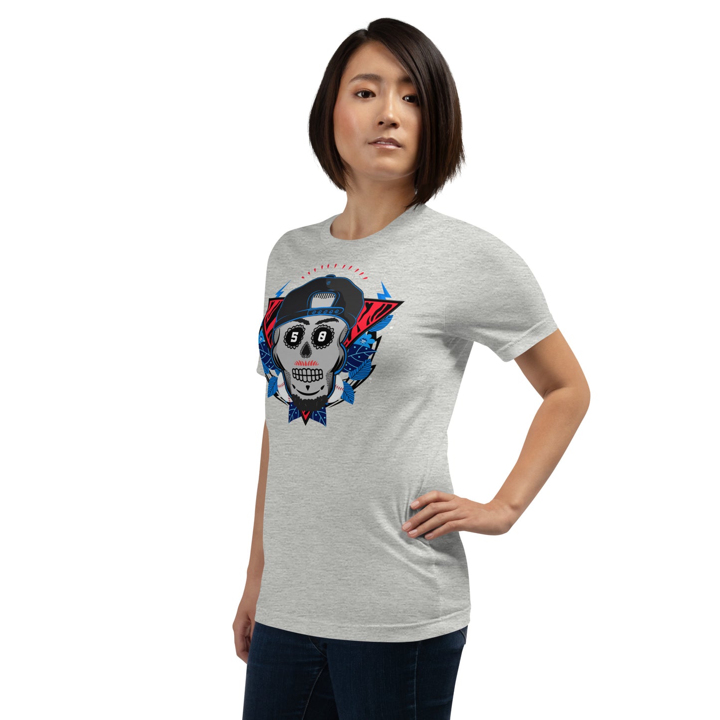 Los Angeles Mookie Sugar Skull Tee