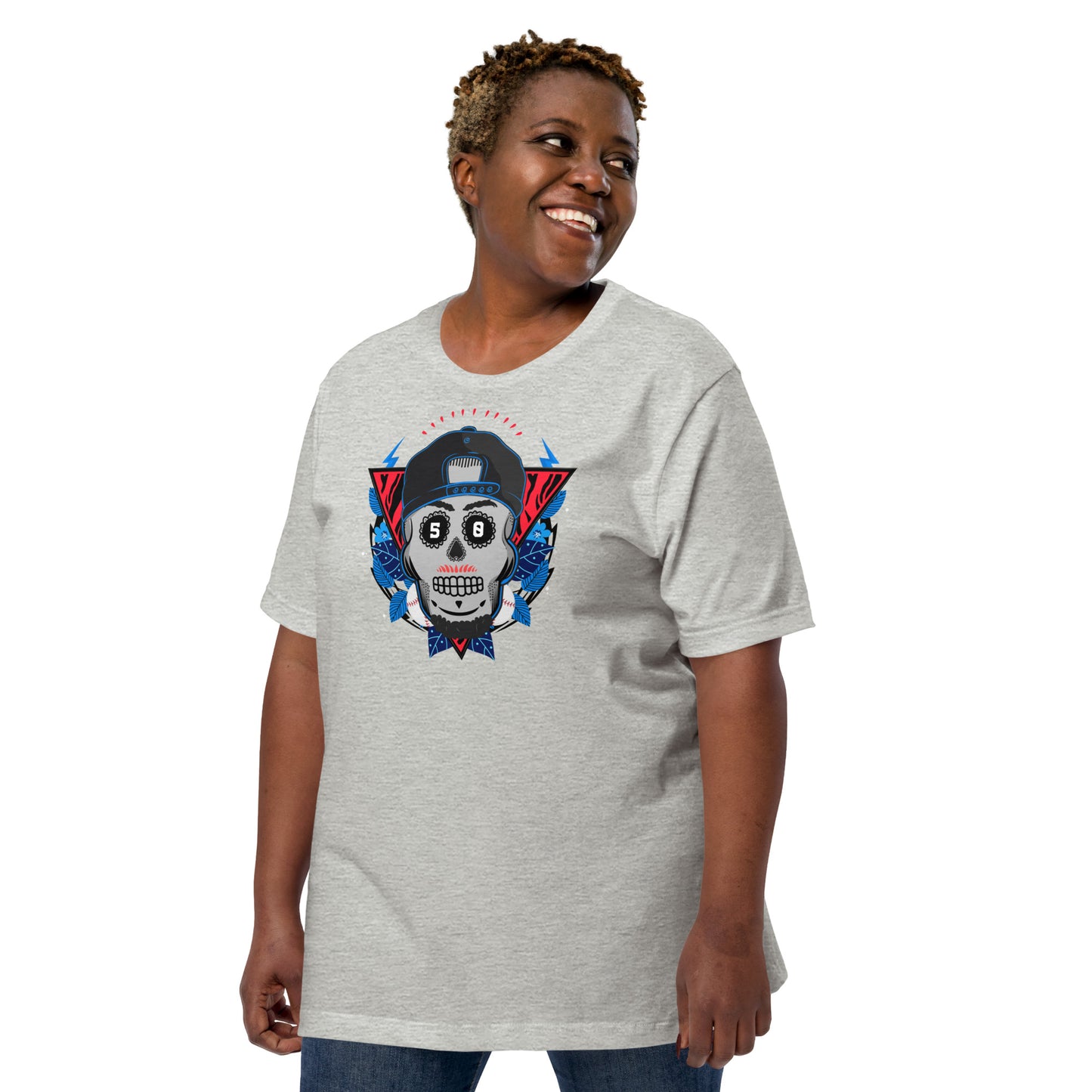 Los Angeles Mookie Sugar Skull Tee