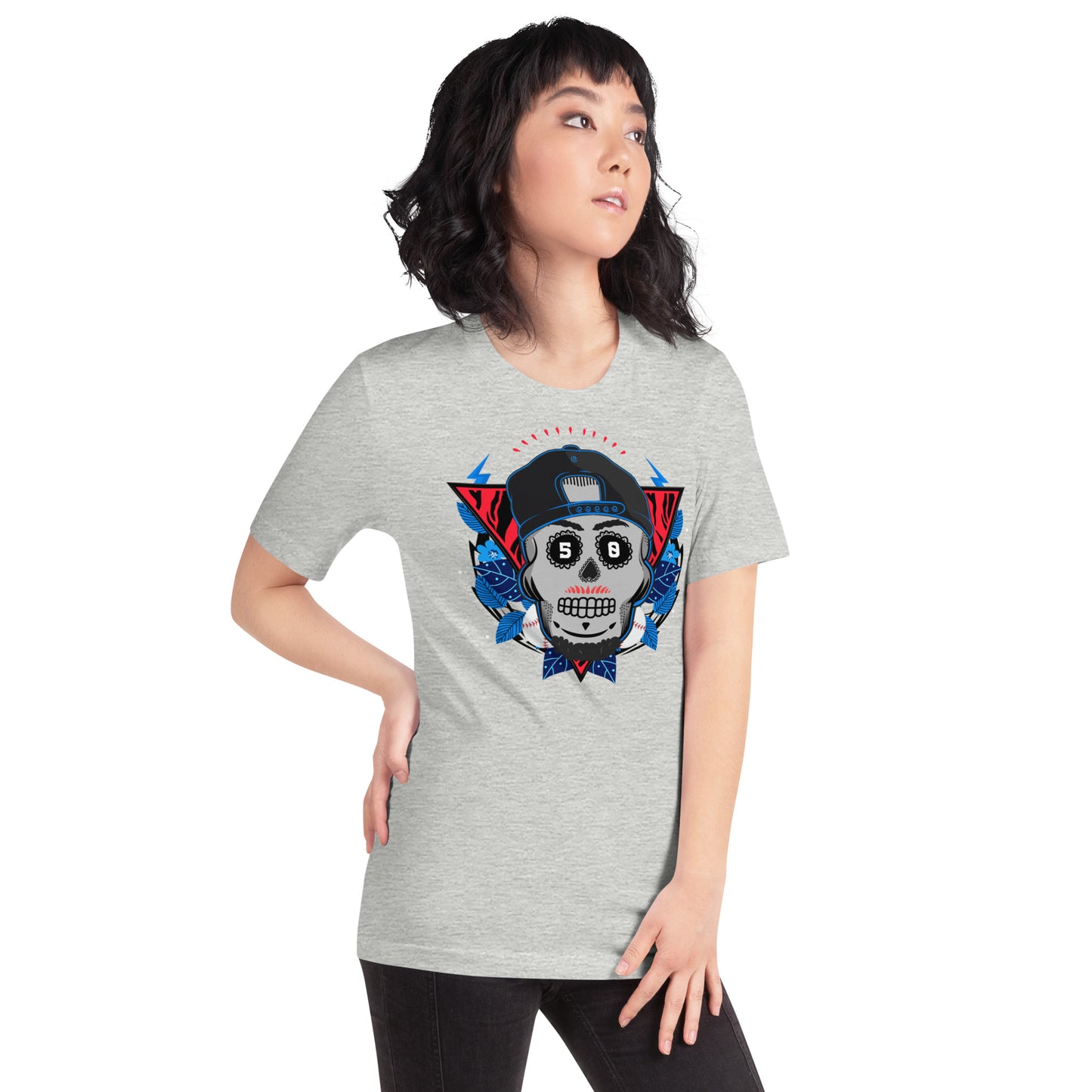 Los Angeles Mookie Sugar Skull Tee