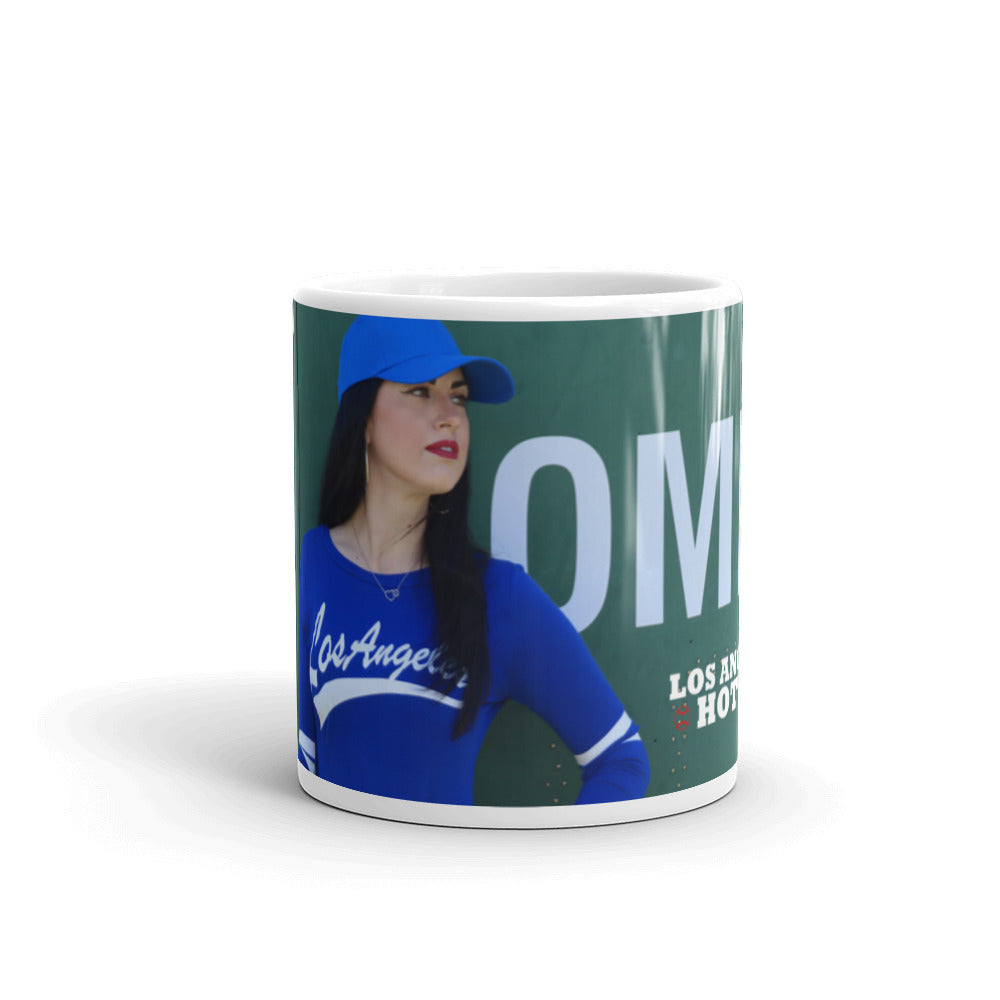 Dodgers Hottie Karla Blue Mug