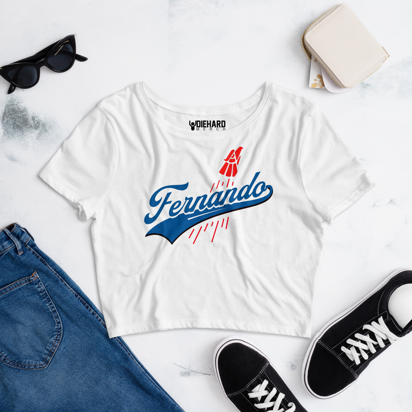 Fernando Eagle Crop Tee