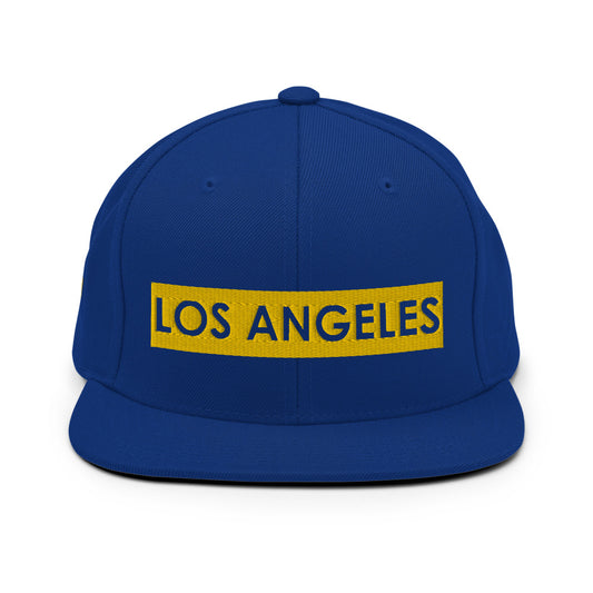 Los Angeles Horns Up Block City Edition Snapback Hat