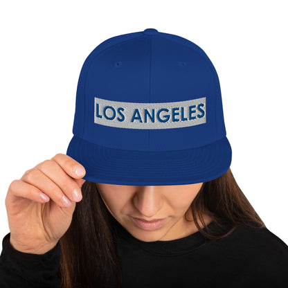 Los Angeles Blue Block City Edition Snapback Hat