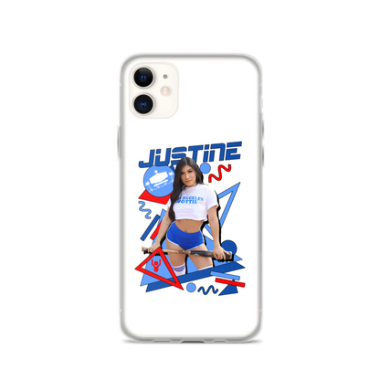 Dodgers Hotties Justine Nicole iPhone Case