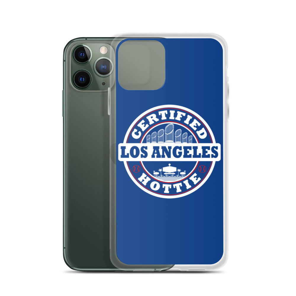 Certified Los Angeles Blue Hottie iPhone Case