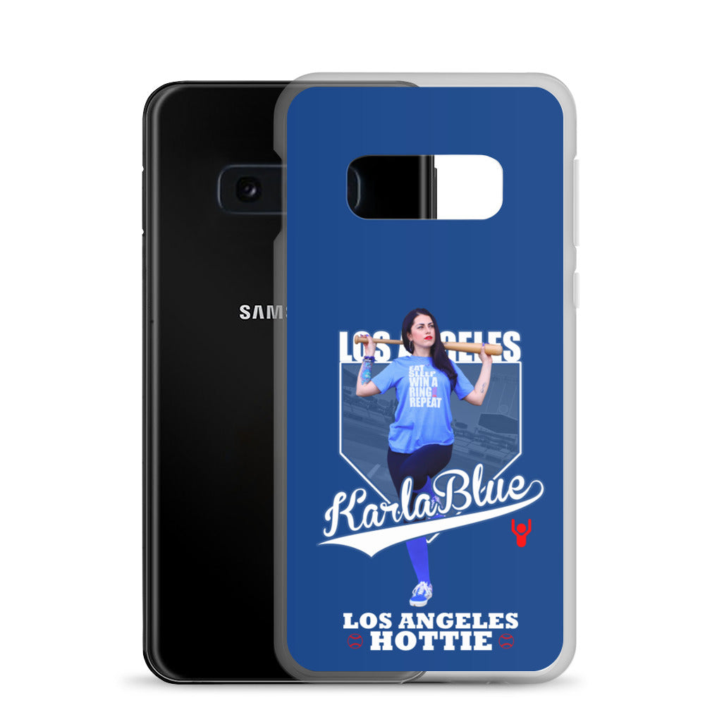 Dodgers Hottie Karla Blue Samsung Case