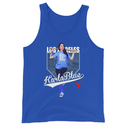 Dodgers Hottie Karla Blue Tank Top