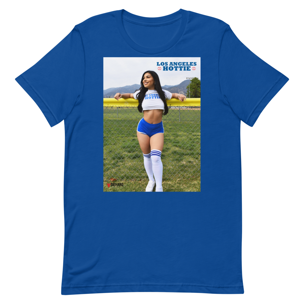 Dodgers Hottie Justine Nicole Image T-Shirt