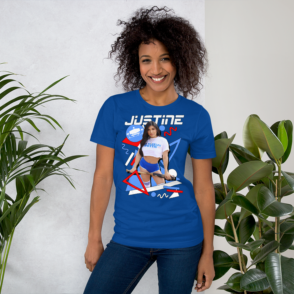 Dodgers Hottie Justine Nicole T-Shirt
