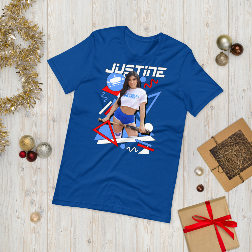 Dodgers Hottie Justine Nicole T-Shirt