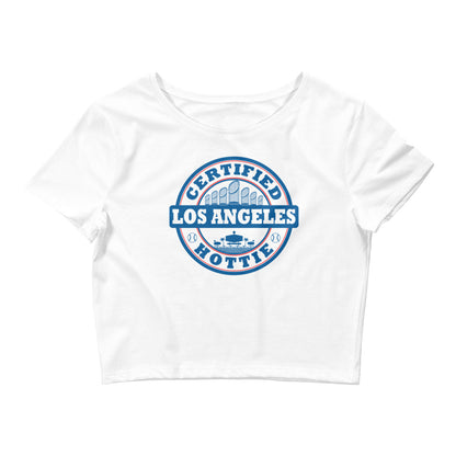 Certified Los Angeles Blue Hottie Crop Top